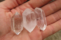 Polished Clear Quartz Points and Double Terminated Crystals x 35 From Madagascar - Toprock Gemstones and Minerals 