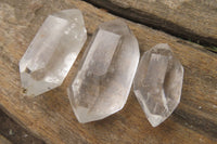 Polished Clear Quartz Points and Double Terminated Crystals x 35 From Madagascar - Toprock Gemstones and Minerals 