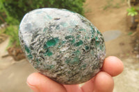Polished Rare Emerald Mica In Matrix Free Forms x 6 From Mutoko, Zimbabwe - Toprock Gemstones and Minerals 
