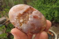 Polished Flower Agate Palm Stones x 12 From Madagascar - Toprock Gemstones and Minerals 