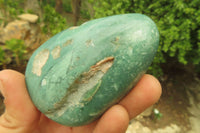 Polished Emerald Mtorolite Galet-Palm Stones x 12 From Mutorashanga, Zimbabwe - Toprock Gemstones and Minerals 