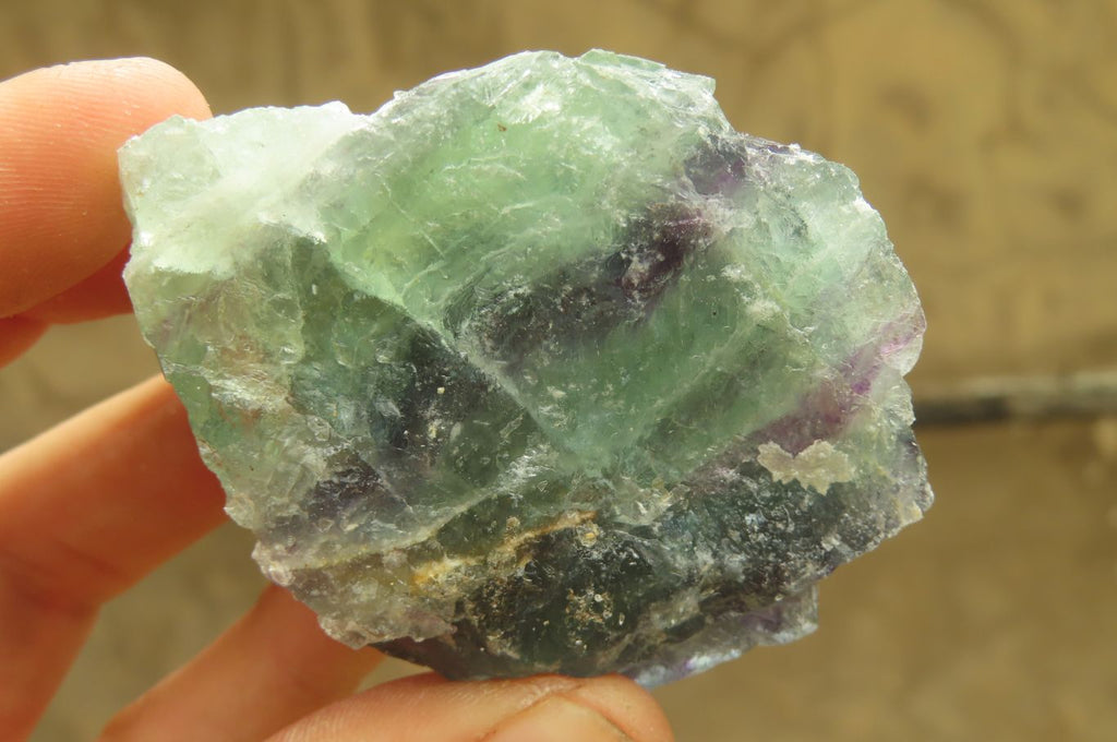 Natural Watermelon Fluorite Cobbed Specimens x 12 From Uis, Namibia - Toprock Gemstones and Minerals 