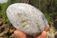 Polished Dendritic Opal Standing Free Forms x 3 From Moralambo, Madagascar - Toprock Gemstones and Minerals 
