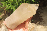 Polished Partially Smokey Quartz Crystal x 1 From Angola - Toprock Gemstones and Minerals 