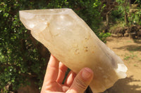 Polished Partially Smokey Quartz Crystal x 1 From Angola - Toprock Gemstones and Minerals 
