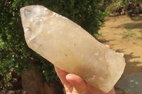 Polished Partially Smokey Quartz Crystal x 1 From Angola - Toprock Gemstones and Minerals 