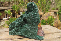 Natural Crystalline Malachite Specimen x 1 From Kasompe, Congo - Toprock Gemstones and Minerals 
