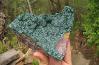 Natural Crystalline Malachite Specimen x 1 From Kasompe, Congo - Toprock Gemstones and Minerals 