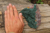 Natural Crystalline Malachite Specimen x 1 From Kasompe, Congo - Toprock Gemstones and Minerals 