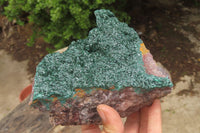 Natural Crystalline Malachite Specimen x 1 From Kasompe, Congo - Toprock Gemstones and Minerals 