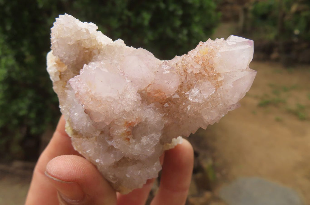 Natural Spirit Quartz Clusters x 3 From Boekenhouthoek, South Africa - Toprock Gemstones and Minerals 