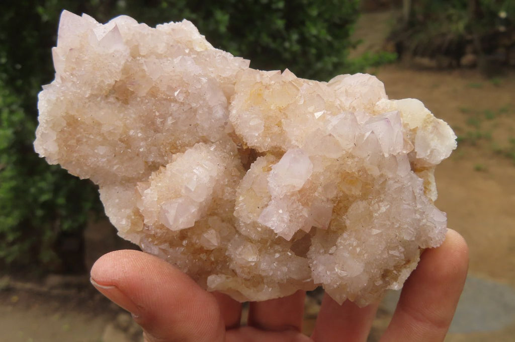 Natural Spirit Quartz Clusters x 3 From Boekenhouthoek, South Africa - Toprock Gemstones and Minerals 
