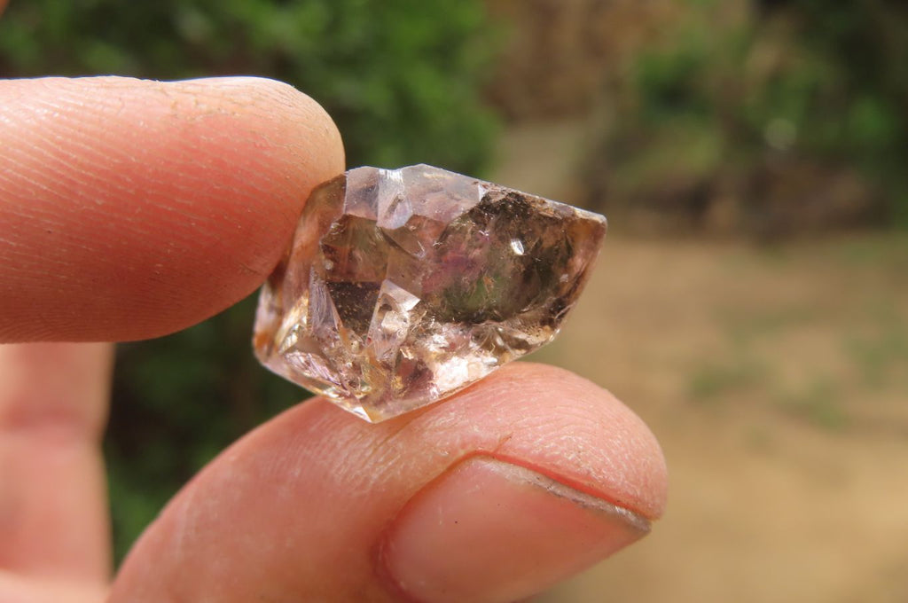 Natural Smokey Amethyst Crystals x 70 From Chiredzi, Zimbabwe - Toprock Gemstones and Minerals 