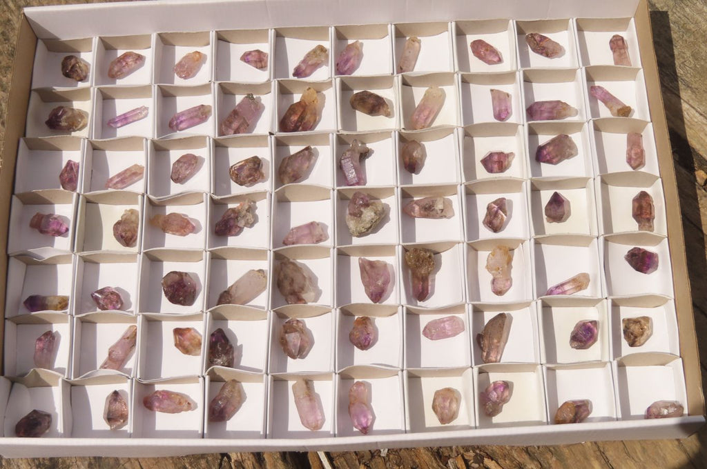 Natural Smokey Amethyst Crystals x 70 From Chiredzi, Zimbabwe - Toprock Gemstones and Minerals 