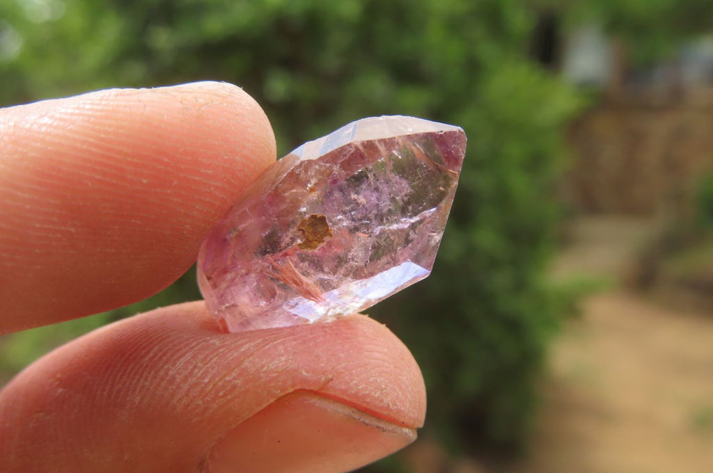 Natural Smokey Amethyst Crystals x 70 From Chiredzi, Zimbabwe - Toprock Gemstones and Minerals 