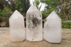 Polished Clear Quartz Crystals x 35 From Madagascar - Toprock Gemstones and Minerals 