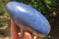 Polished Lazulite Standing Free Forms x 2 From Madagascar - Toprock Gemstones and Minerals 