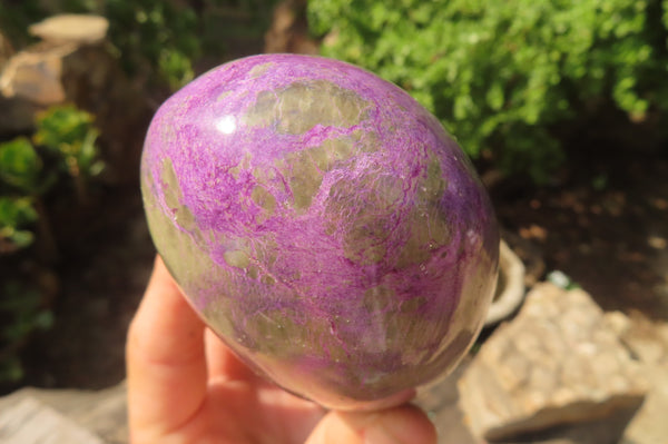 Polished Stichtite Standing Free Forms x 2 From Barberton, South Africa - Toprock Gemstones and Minerals 