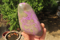Polished Stichtite Standing Free Forms x 2 From Barberton, South Africa - Toprock Gemstones and Minerals 
