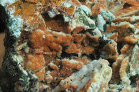 Natural Drusy Chrysocolla Dolomite Pseudomorph Specimen x 1 From Congo - Toprock Gemstones and Minerals 