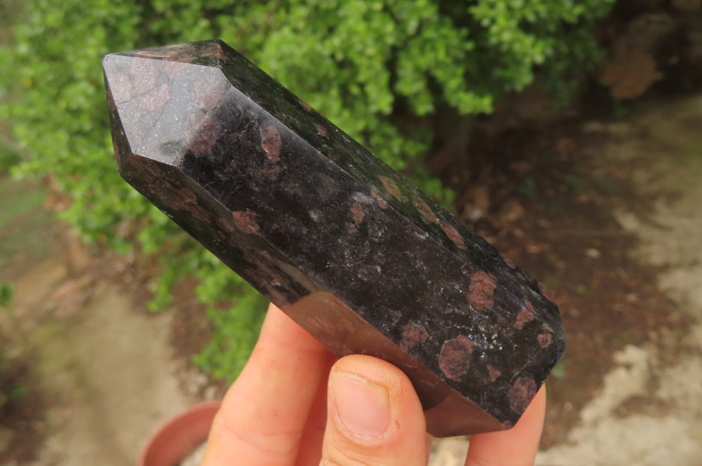 Polished Iolite Points x 6 From Ambatofinandrahana, Madagascar - Toprock Gemstones and Minerals 