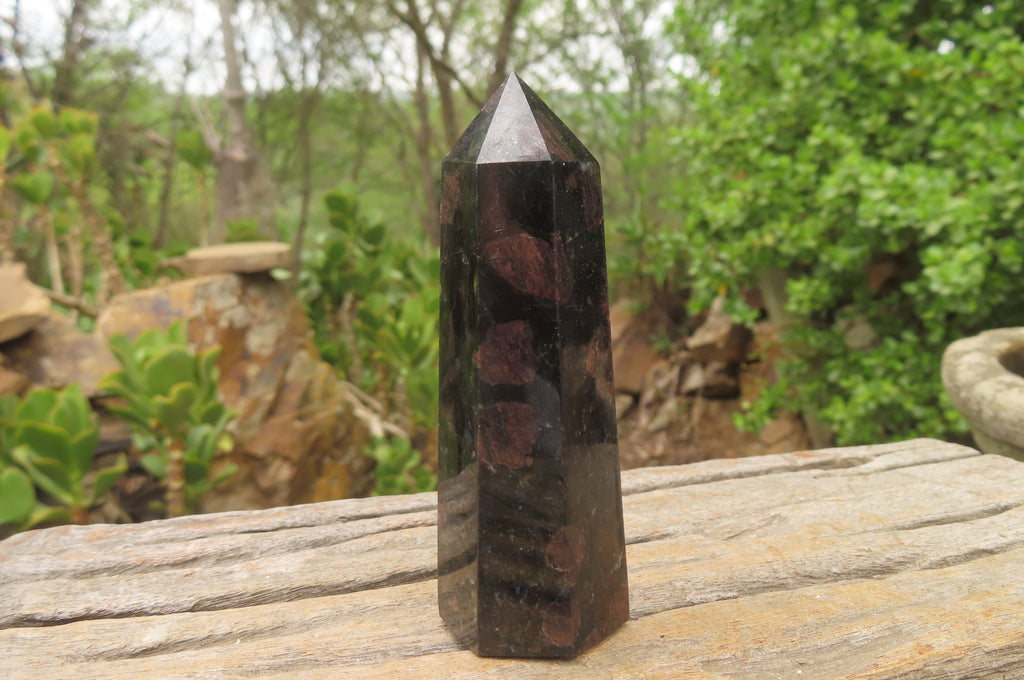 Polished Iolite Points x 6 From Ambatofinandrahana, Madagascar - Toprock Gemstones and Minerals 