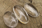Polished Clear Quartz Palm Stones x 35 From Madagascar - Toprock Gemstones and Minerals 