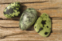 Polished Leopard Stone Free Forms x 6 From Nyanga, Zimbabwe - Toprock Gemstones and Minerals 