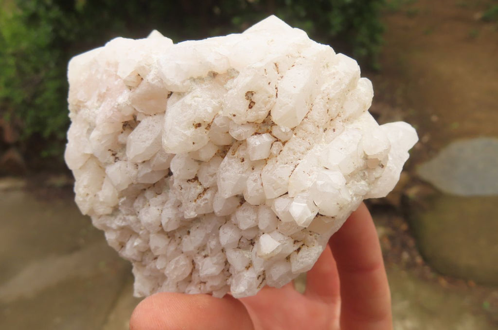 Natural Clear Quartz Clusters x 6 From Madagascar - Toprock Gemstones and Minerals 