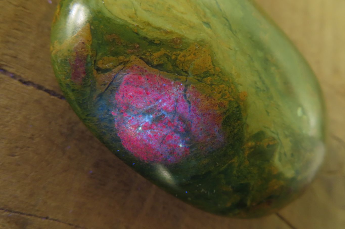 Polished Green Verdite Palm Stones x 12 From Zimbabwe - Toprock Gemstones and Minerals 