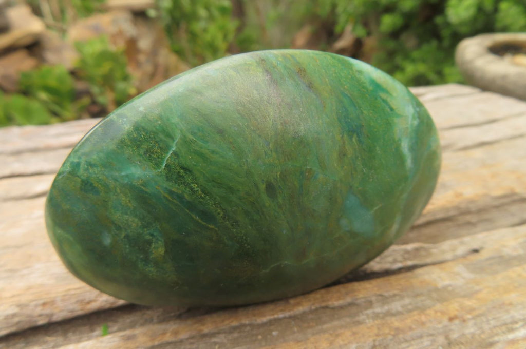 Polished Green Verdite Palm Stones x 12 From Zimbabwe - Toprock Gemstones and Minerals 