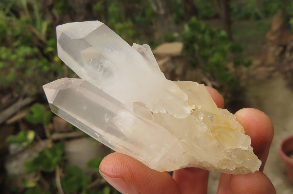 Natural Clear Quartz Clusters x 35 From Madagascar - Toprock Gemstones and Minerals 