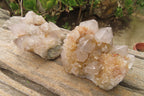 Natural Spirit Quartz Clusters x 6 From Boekenhouthoek, South Africa - Toprock Gemstones and Minerals 
