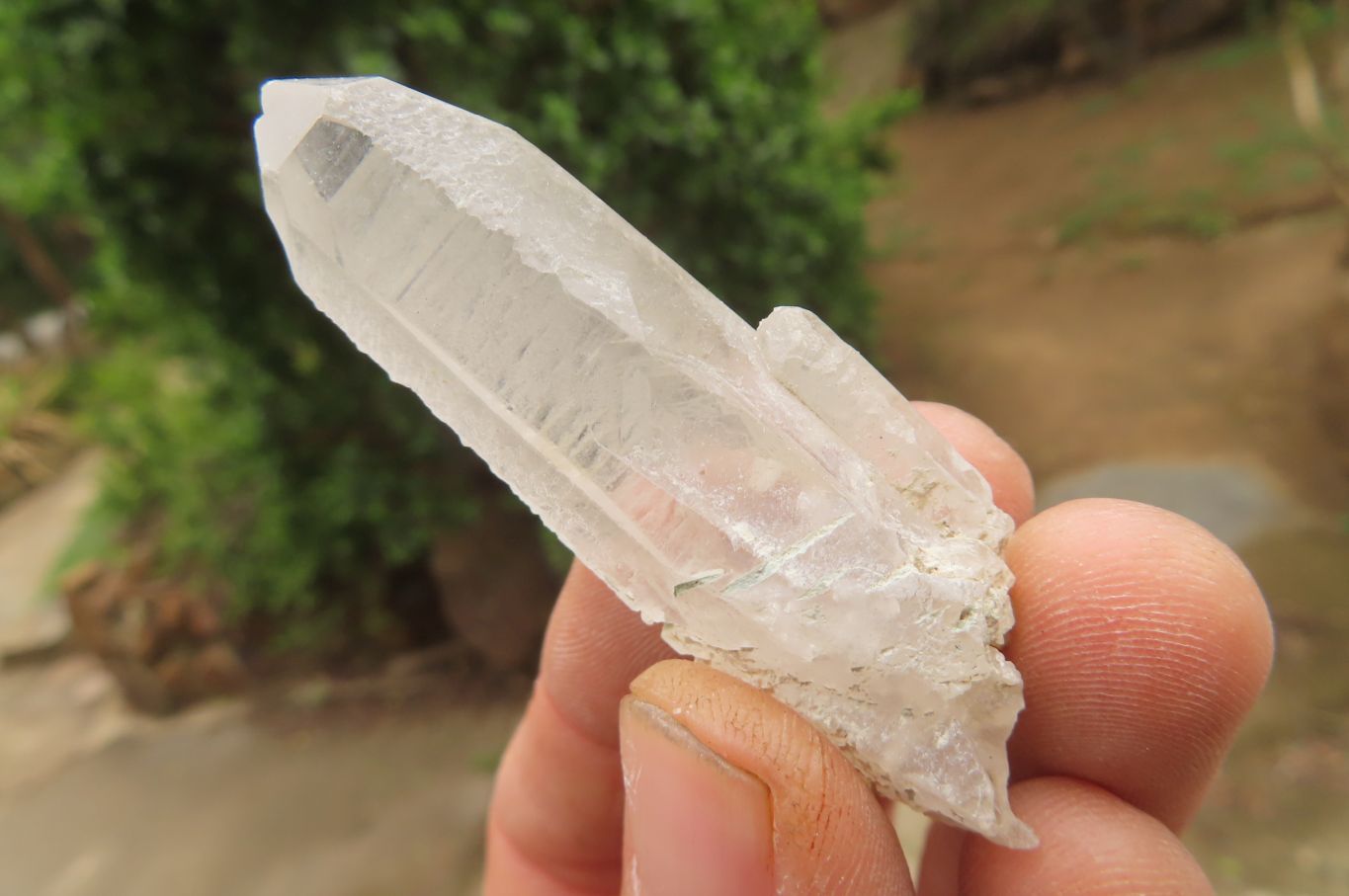 Natural Clear Quartz Crystals x 35 From Zambia - Toprock Gemstones and Minerals 