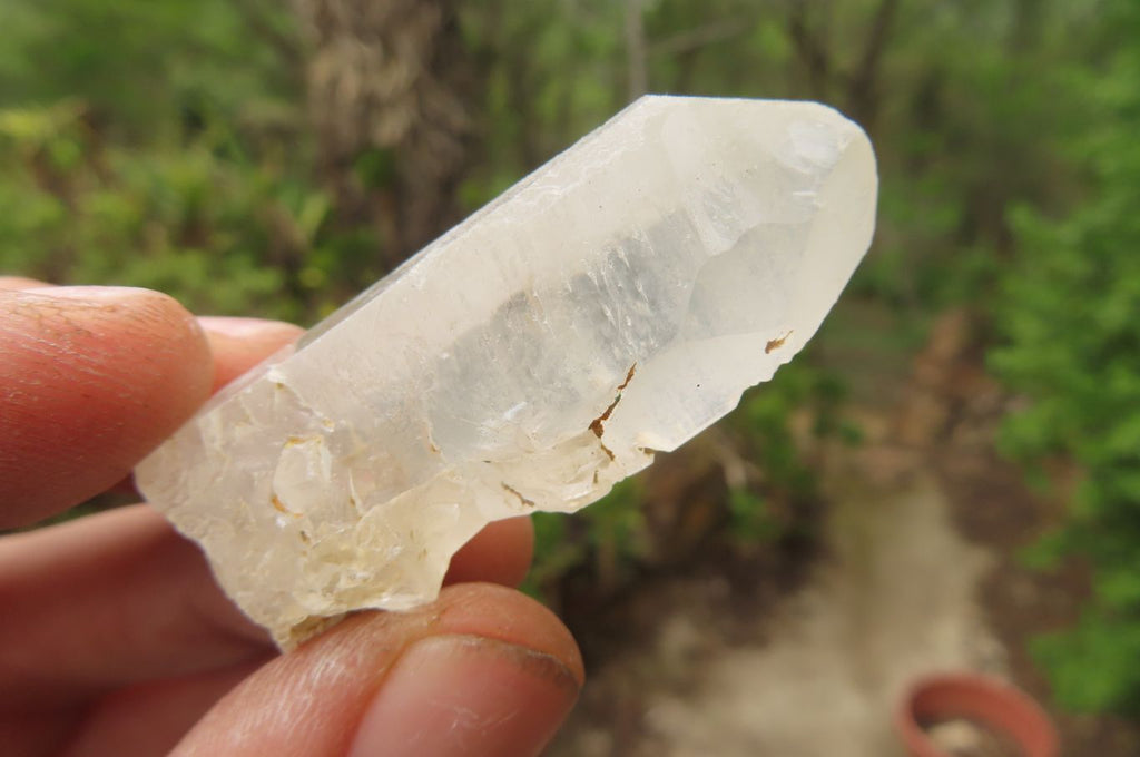Natural Clear Quartz Crystals x 35 From Zambia - Toprock Gemstones and Minerals 