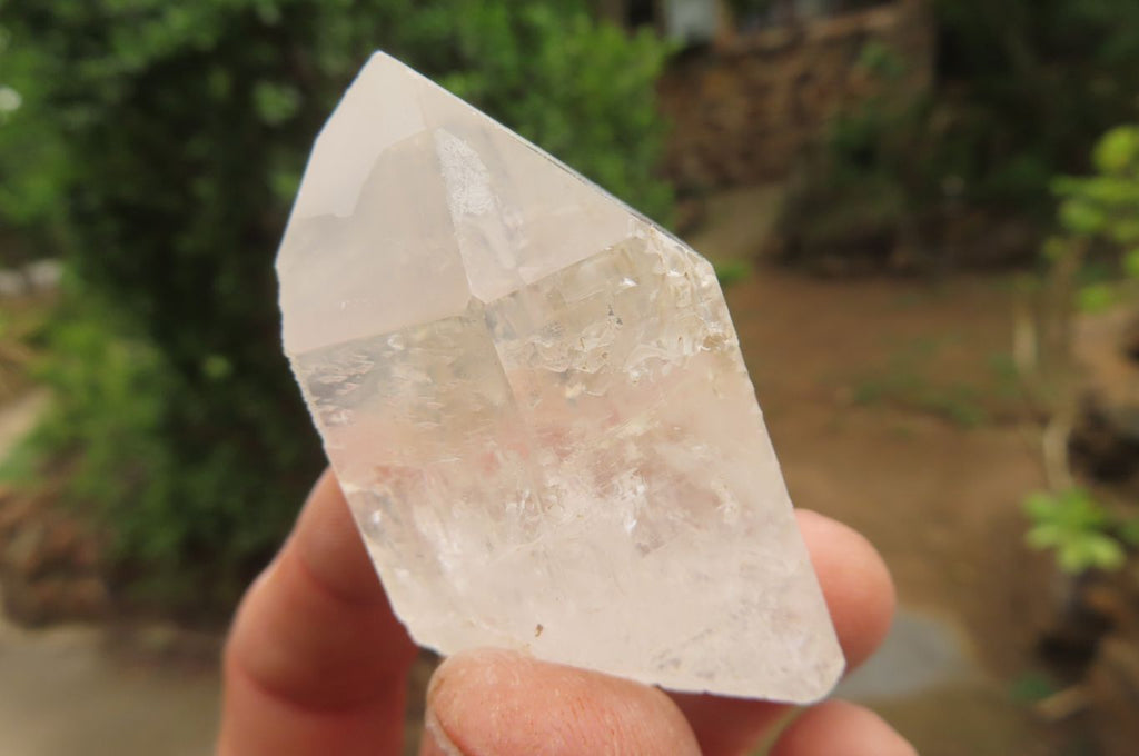 Natural Clear Quartz Crystals x 35 From Zambia - Toprock Gemstones and Minerals 