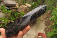 Polished Iolite Points x 3 From Ambatofinandrahana, Madagascar - Toprock Gemstones and Minerals 