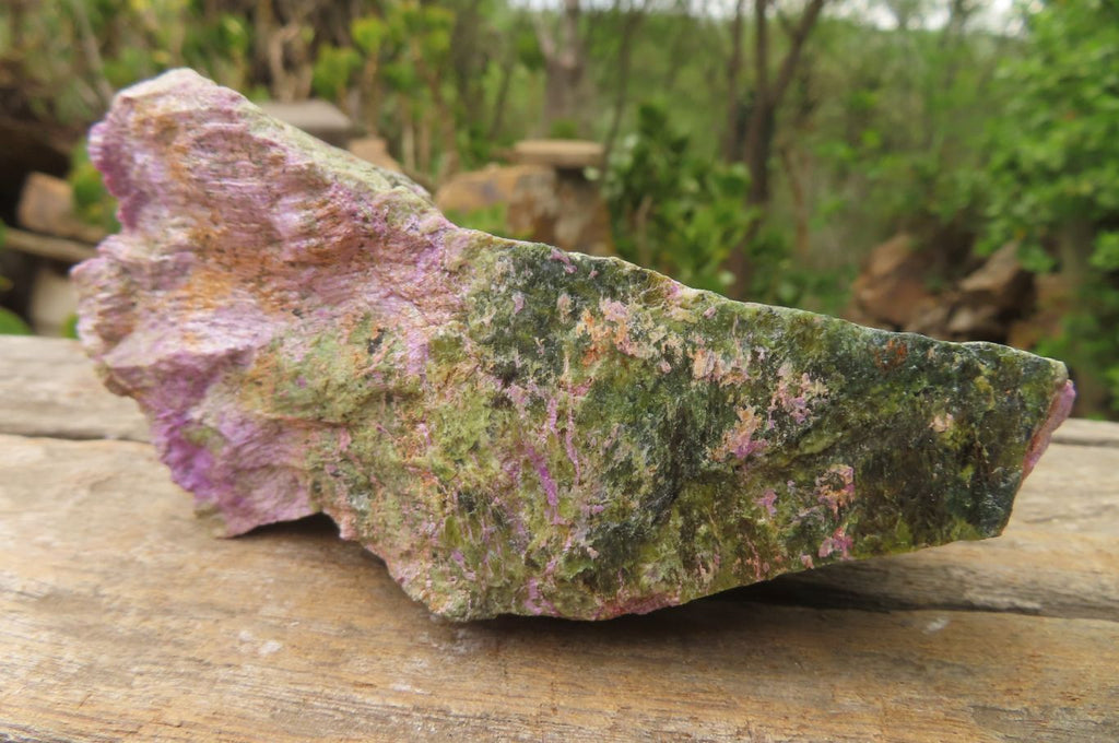 Natural Stichtite Cobbed Specimens x 6 From Barberton, South Africa - Toprock Gemstones and Minerals 