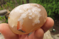Polished Flower Agate Palm Stones x 12 From Madagascar - Toprock Gemstones and Minerals 