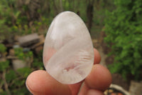 Polished Clear Quartz Gemstone Eggs x 20 From Madagascar - Toprock Gemstones and Minerals 