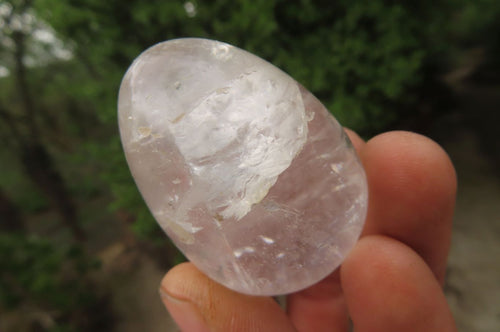 Polished Clear Quartz Gemstone Eggs x 20 From Madagascar - Toprock Gemstones and Minerals 