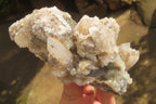 Natural Drusy Quartz Coated Calcite Pseudomorph Specimens x 2 From Alberts Mountain, Lesotho - Toprock Gemstones and Minerals 