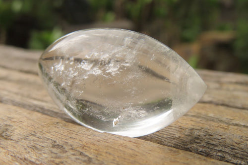 Polished Clear Quartz "Angel Tears" Pendant Pieces x 35 From Madagascar - Toprock Gemstones and Minerals 