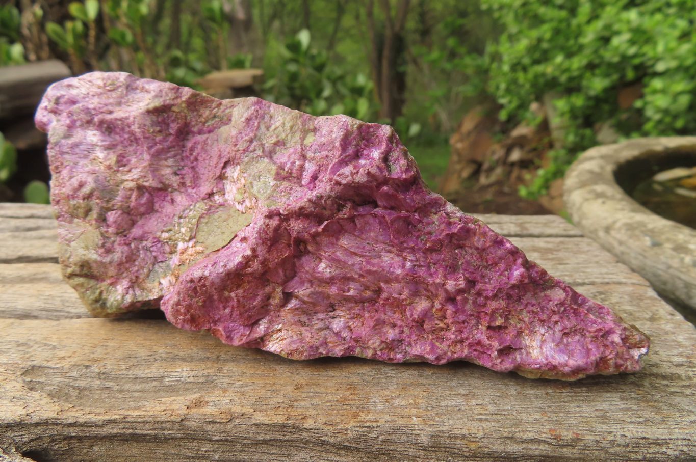 Natural Stichtite Cobbed Specimens x 4 From Barberton, South Africa - Toprock Gemstones and Minerals 