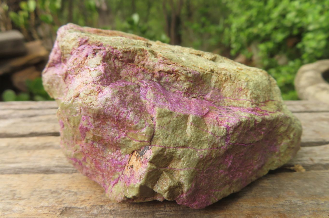 Natural Stichtite Cobbed Specimens x 4 From Barberton, South Africa - Toprock Gemstones and Minerals 
