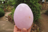 Polished Blue Rose Quartz Standing Free Forms x 2 From Madagascar - Toprock Gemstones and Minerals 