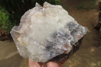 Natural Bladed Barite Specimens x 2 From Congo - Toprock Gemstones and Minerals 