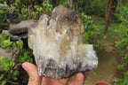 Natural Bladed Barite Specimens x 2 From Congo - Toprock Gemstones and Minerals 