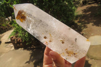 Polished Smokey Amethyst Quartz Points x 2 From Akansobe, Madagascar - Toprock Gemstones and Minerals 
