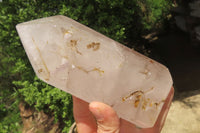 Polished Smokey Amethyst Quartz Points x 2 From Akansobe, Madagascar - Toprock Gemstones and Minerals 